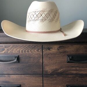 Thunder 10x Straw Cowboy Hat, 59 (7 3/8)